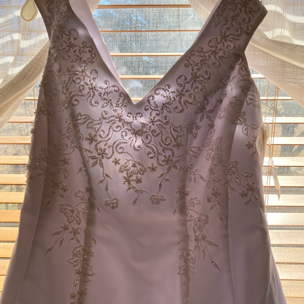 Gorgeous Wedding dress, 3 veils, petticoat & corset